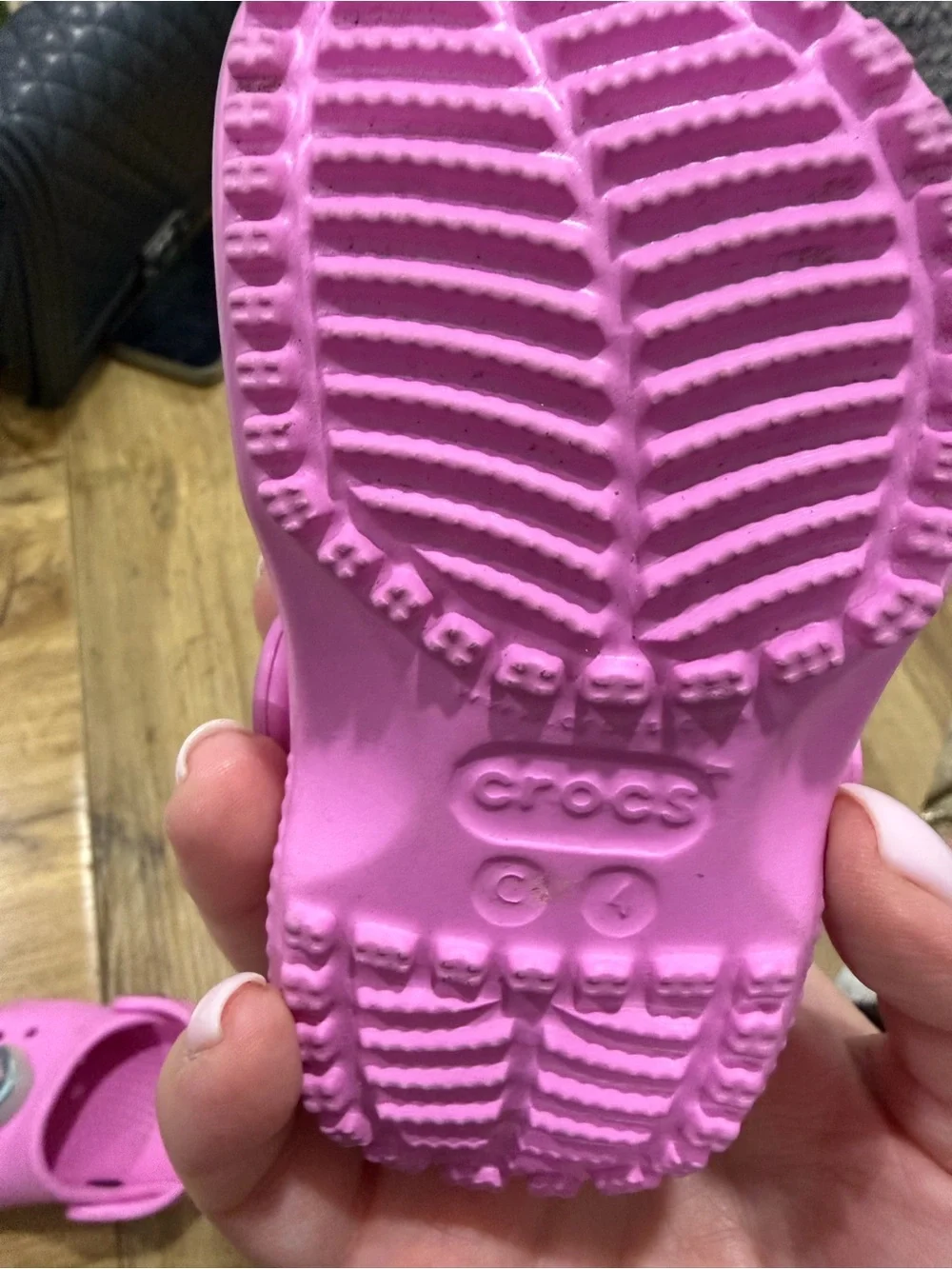 CROCS Kids Pink Princess Character Clog Sandals